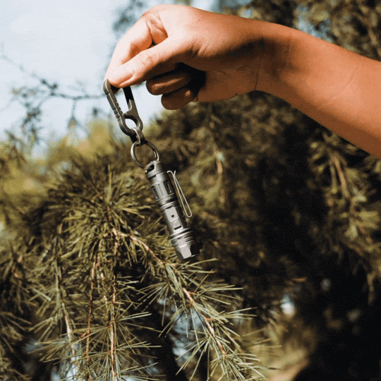 TiScope - The Compact Titanium Zoom Light for Everyday Carry