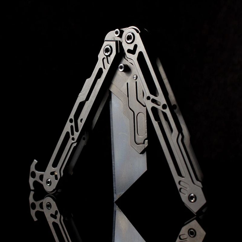 BladeWing: Titanium Butterfly Trainer Knife