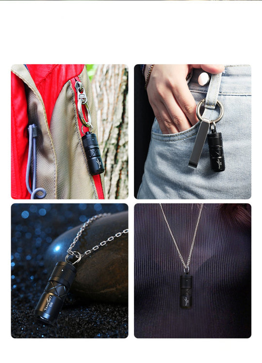 Mini Magnetic LED Flashlight: Direct Charging,Adjustable Focus, Ultra-Portable Light