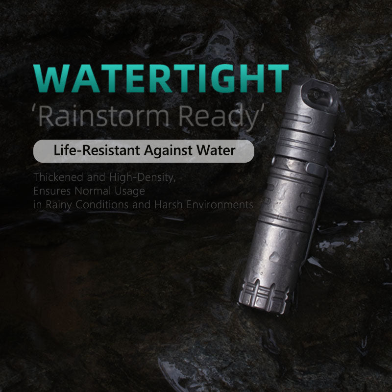 The Wayfinder: Titanium Mutil Rechargeable Flashlight