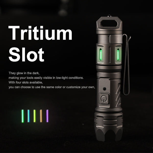 TiScope - The Compact Titanium Zoom Light for Everyday Carry