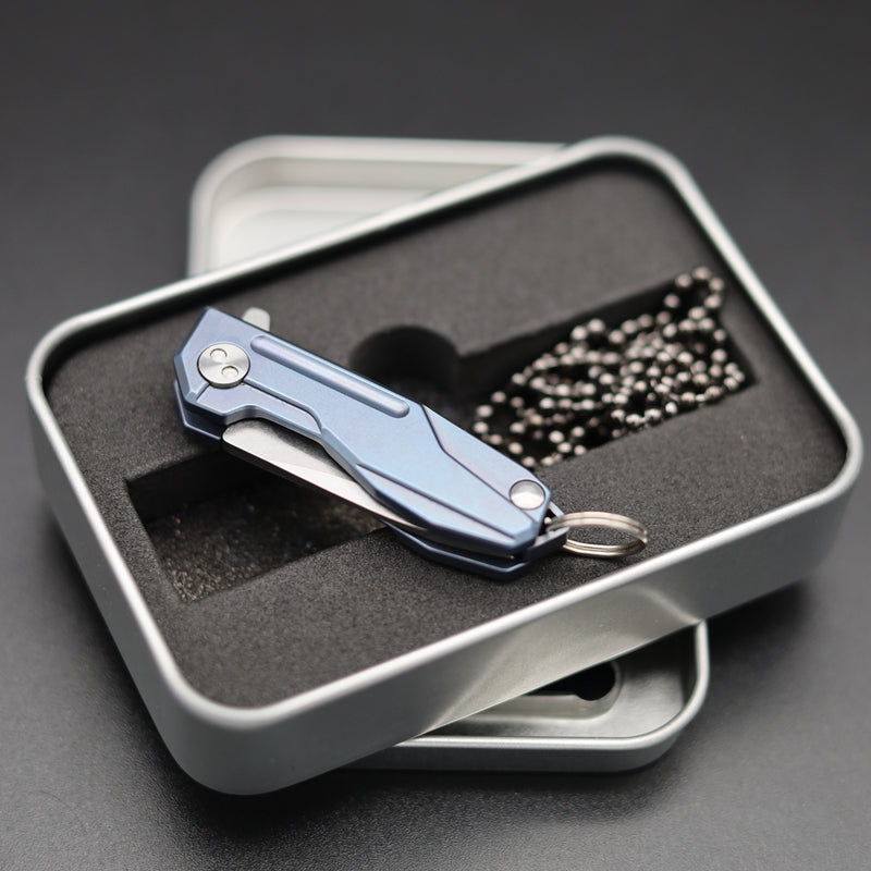 Talosn Key Chain Talon-X Titanium Speedster: Ultra-Portable Titanium Keychain Knife ...