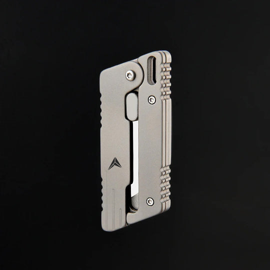 VOLOS Flick Ninja – Titanium Gravity Fidget Knife | Mini EDC Blade with Unique Opening