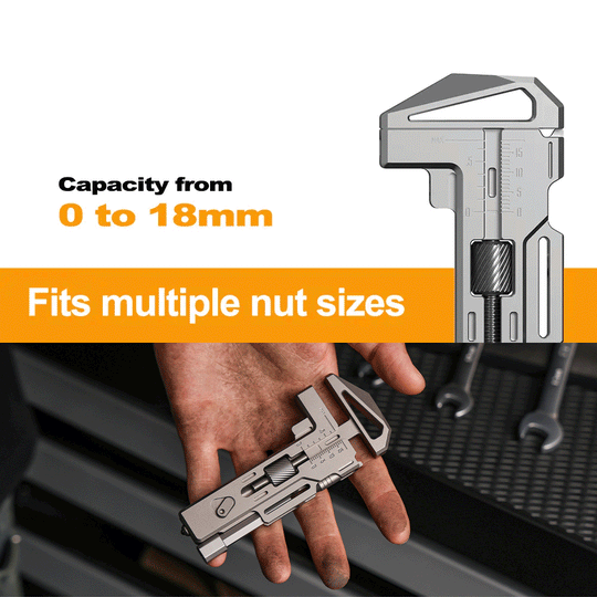 OmniPro Wrench 3.0：Titanium Multi-Tool Wrench System
