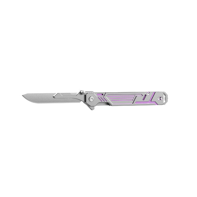 M-TiFlip - Titanium EDC Flipper Knife with Modular Ends