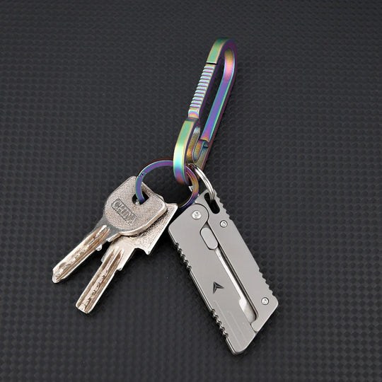 VOLOS Flick Ninja – Titanium Gravity Fidget Knife | Mini EDC Blade with Unique Opening