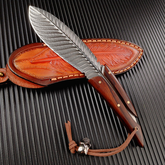 Plumepierce : Handmade Stainless Steel Utility Knife