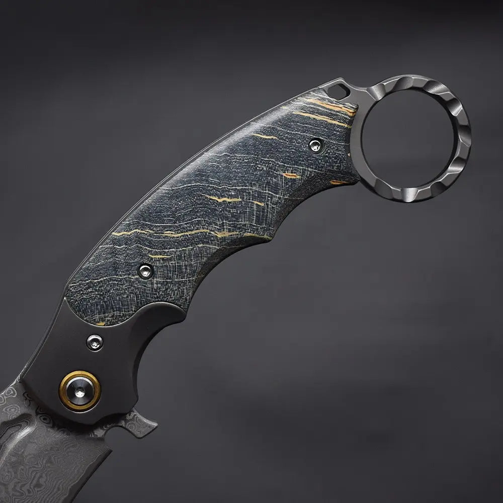 Tyrannosaur Claw | VG10 Damascus EDC Knife
