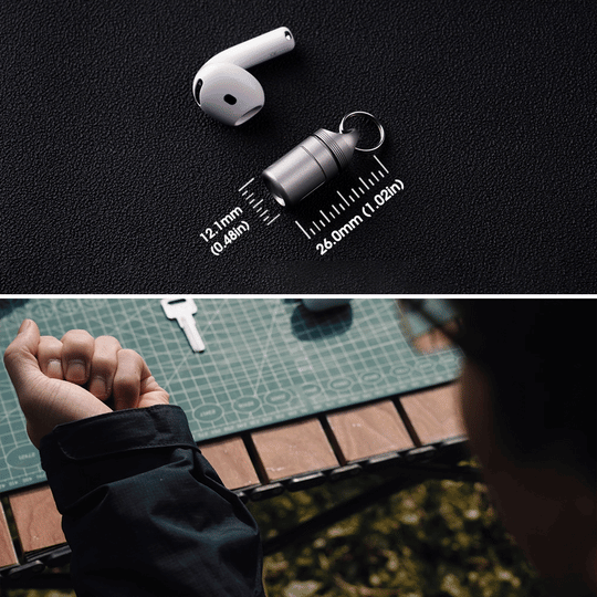 LUMIX Nano Ti— A 100-Lumen Titanium Micro Flashlight