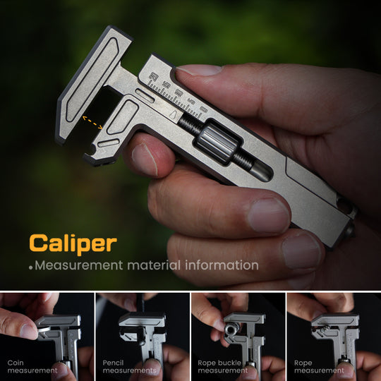 The OmniPro Wrench - Titanium Multi-Tool for Everyday Carry