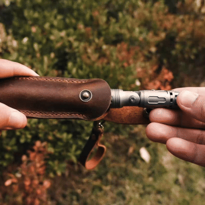 Arcos Driver：4-Angle Foldable Titanium Ratchet Screwdriver