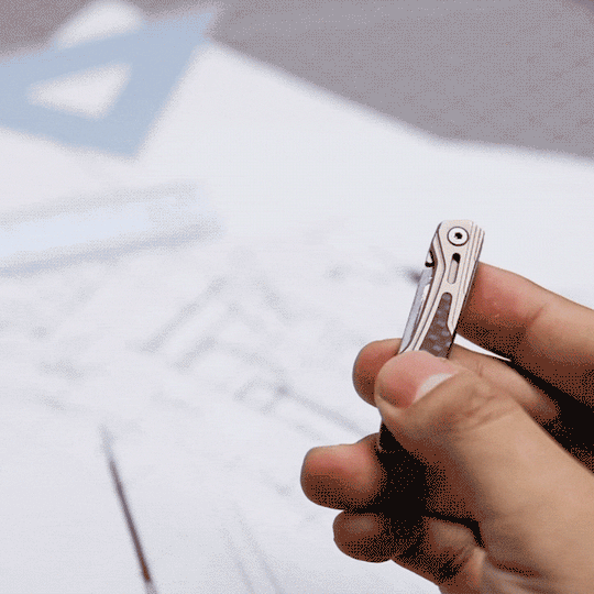 NickBlade - Titanium Micro Folding Knife for EDC Tasks