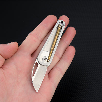 The Pendulum: 7Cr Steel Telescopic Control EDC Folding Knife