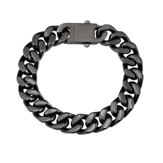 VortexLink– Dual-Sided Titanium Steel Cuban Bracelet