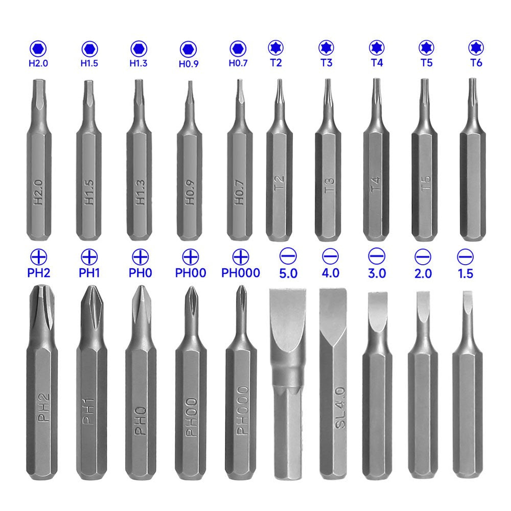 ADD-ONS: 1/6in Bit Set(20 pieces)