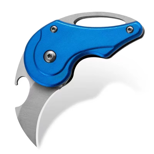 Mini Claw Portable Keychain Necklace Utility Pocket Tool EDC Folding Knife