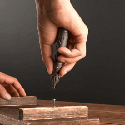 Arcos Driver：4-Angle Foldable Titanium Ratchet Screwdriver
