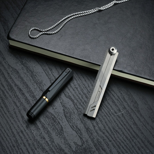 Titanium Innovation Trio–Ultimate Writing, Planning & Measuring EDC Set