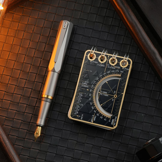 Titanium Innovation Trio–Ultimate Writing, Planning & Measuring EDC Set