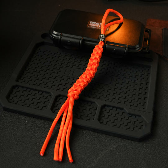 ADD-ONS: Skull Paracord Fob – Pre‑Beaded & Ready to Attach
