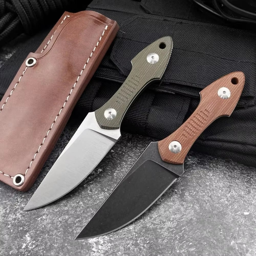 The Xavrik:D2 Steel Full-Tang EDC Outdoor Knife