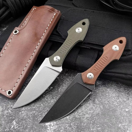The Xavrik:D2 Steel Full-Tang EDC Outdoor Knife
