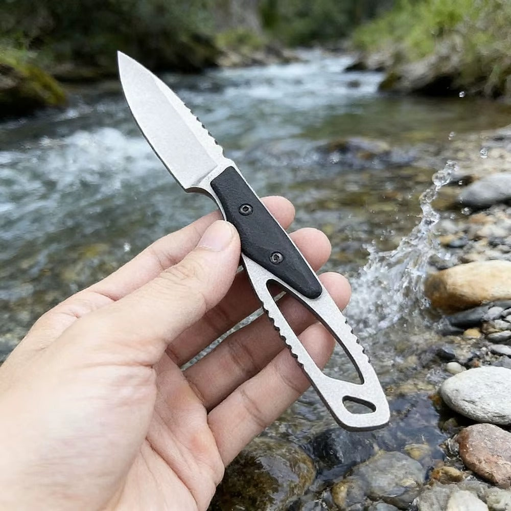 The Neckvex:Mini Neck Full-Tang Outdoor Tactical Knife