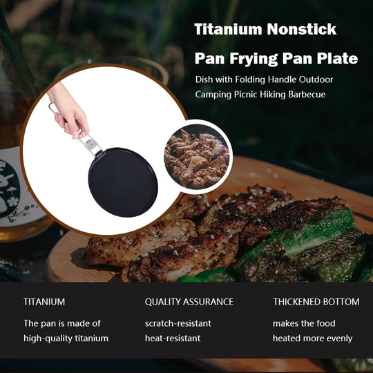 AeroTitan：Lightweight Foldable Titanium Skillet