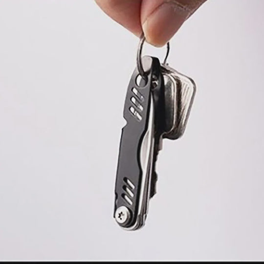 Tactical Pocket-Mite: The Ultimate 6-in-1 Keychain Companion for Daily Tasks