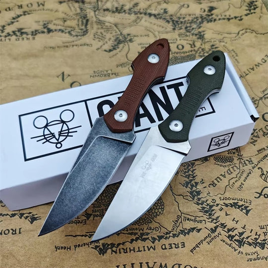 The Xavrik:D2 Steel Full-Tang EDC Outdoor Knife