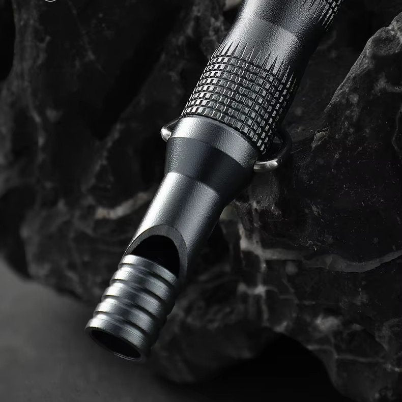 The Ignite:Multifunctional Whistle with Fire Starter EDC Tool