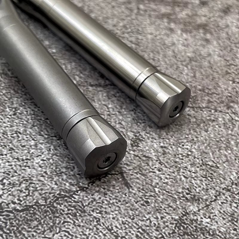 The Zyvro:Titanium 1/4" Folding L-Shape Spinner Ratchet Screwdriver