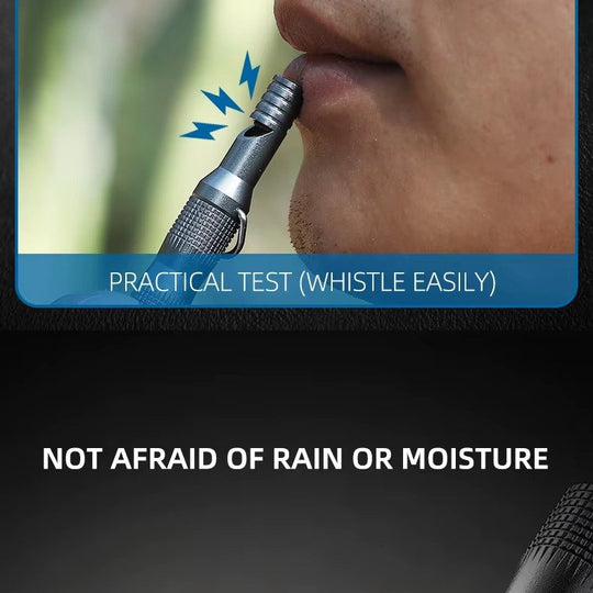 The Ignite:Multifunctional Whistle with Fire Starter EDC Tool