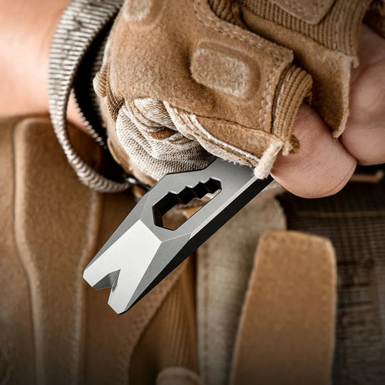 Palm Key-Titanium Multi-Purpose Versatile Everyday Pry Bar& EDC Fidget Toy