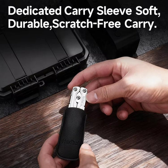 The Veylo:8-in-1 Multi-Functional Folding Compact EDC Tool