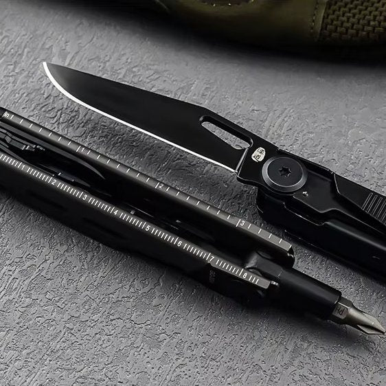 The Vortex: Portable Folding Survival Multi-Tool EDC Gear