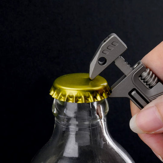 Faithful Steed-Titanium EDC Mini Wrench Multi-Function Outdoor Go-Anywhere Tool