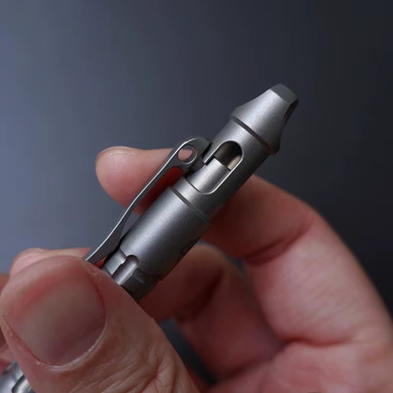 The Steel Spark:Mini Titanium Tactical Pen