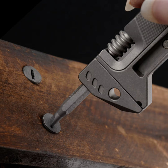 Faithful Steed-Titanium EDC Mini Wrench Multi-Function Outdoor Go-Anywhere Tool