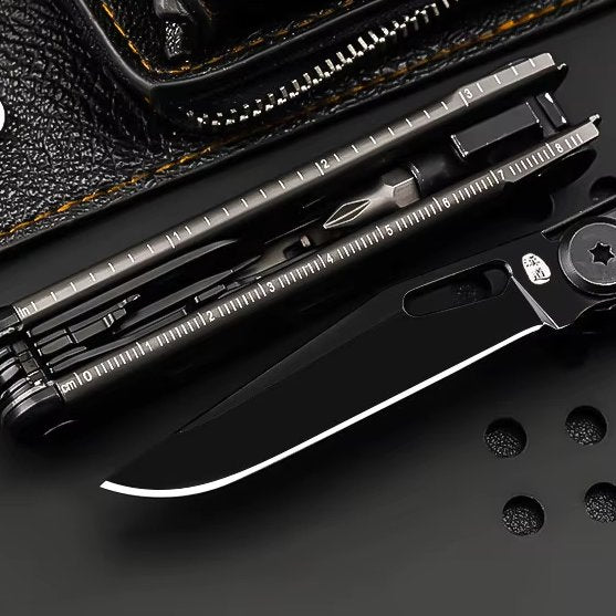 The Vortex: Portable Folding Survival Multi-Tool EDC Gear