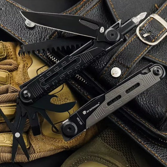 The Vortex: Portable Folding Survival Multi-Tool EDC Gear