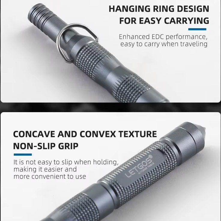 The Ignite:Multifunctional Whistle with Fire Starter EDC Tool