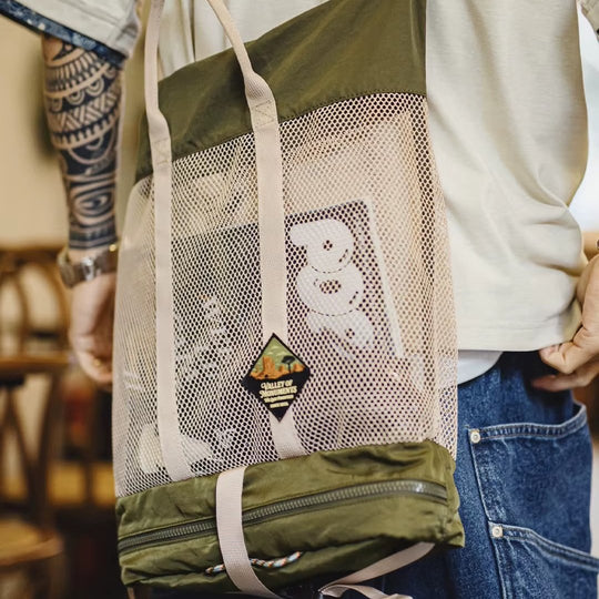 The Zerun:Multifunctional Folding Fishing Large Capacity Bag