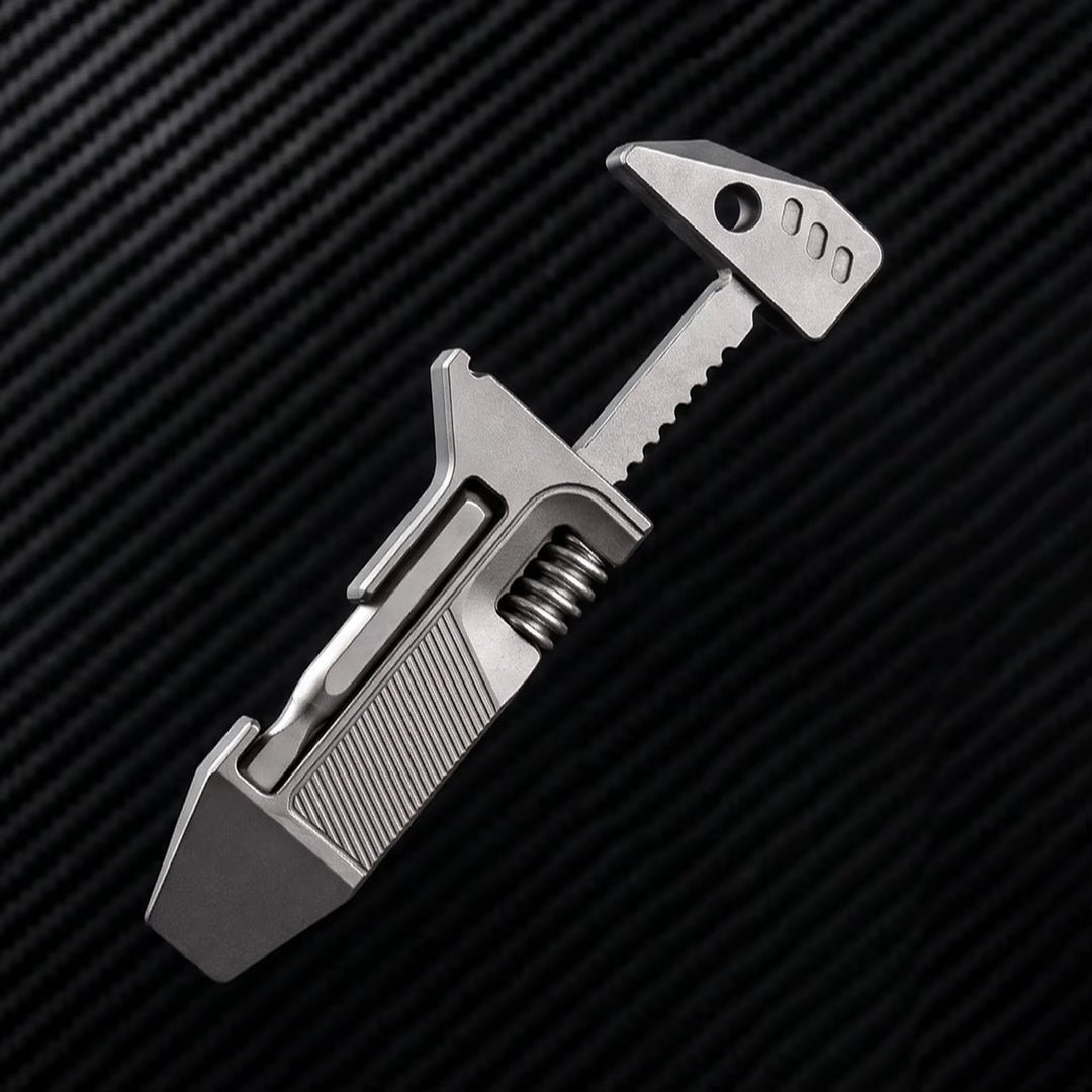 Faithful Steed-Titanium EDC Mini Wrench Multi-Function Outdoor Go-Anywhere Tool