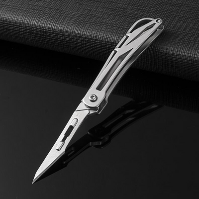 SharpFlex Steel Utility Knife – Replaceable Surgical Blade for Precision Cutting