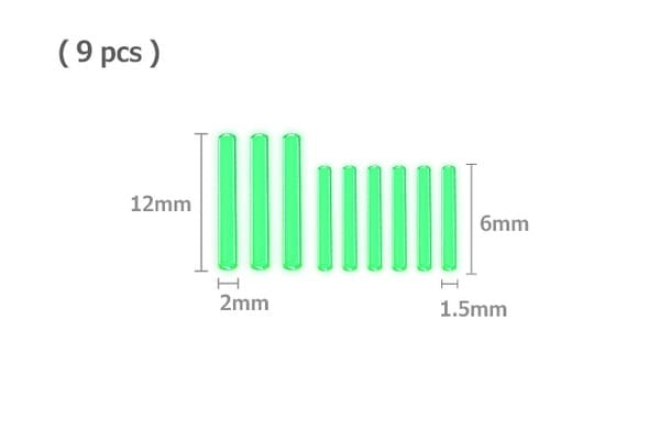 ADDS-ON:Tritium Vial Set(9 pcs) For TiSpinx