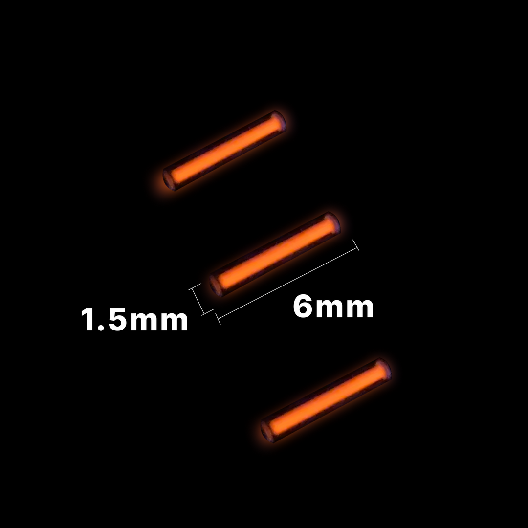 ADD-ONS: Glass Luminous Vial for TempestClaw (3 pack)