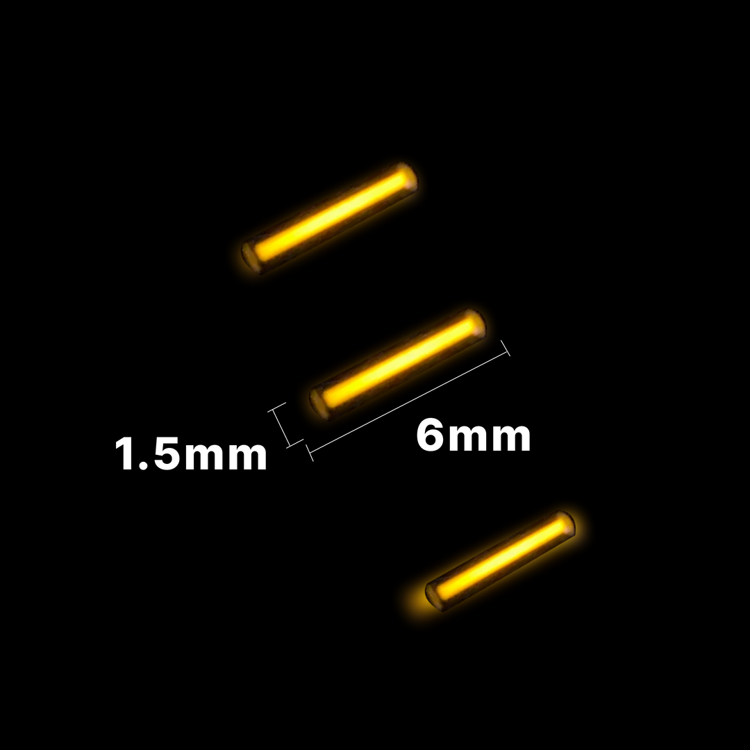 ADD-ONS: Glass Luminous Vial for TempestClaw (3 pack)