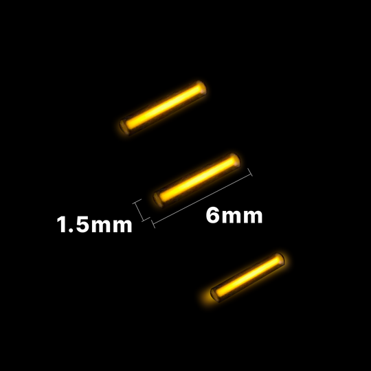 ADD-ONS: Glass Luminous Vial for TempestClaw (3 pack)