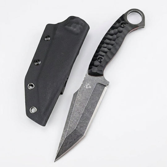 The Tharvex:7Cr13MoV Fixed Blade Survival G10 HandleEDC Knife